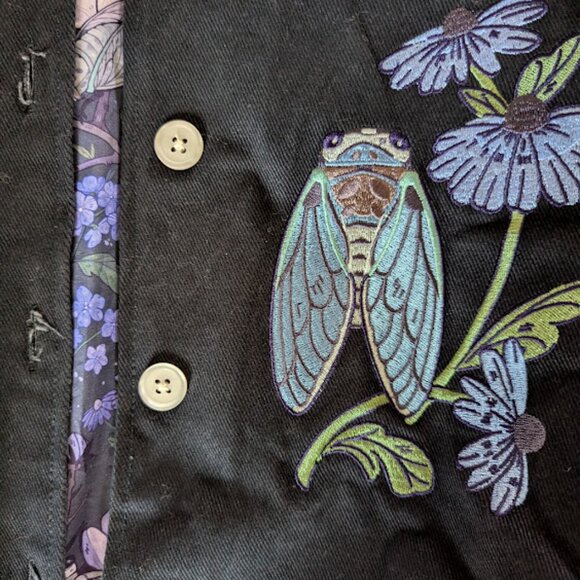 MorningWitch Cotton Twill Cicada Jacket - Picture 10 of 12